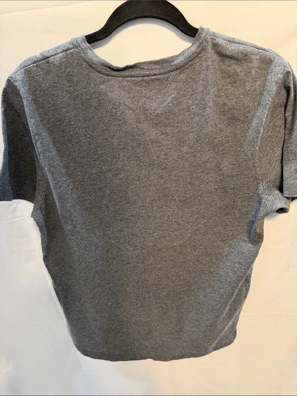 Banana Republic Men's Gray Cotton Classic Crewneck T-Shirt